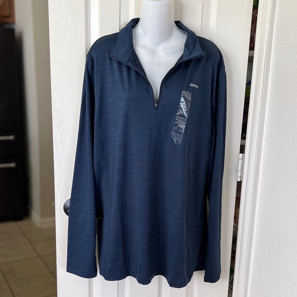 Reebok Other - Reebok Blue 1/4 Zip Pullover Sweatshirt